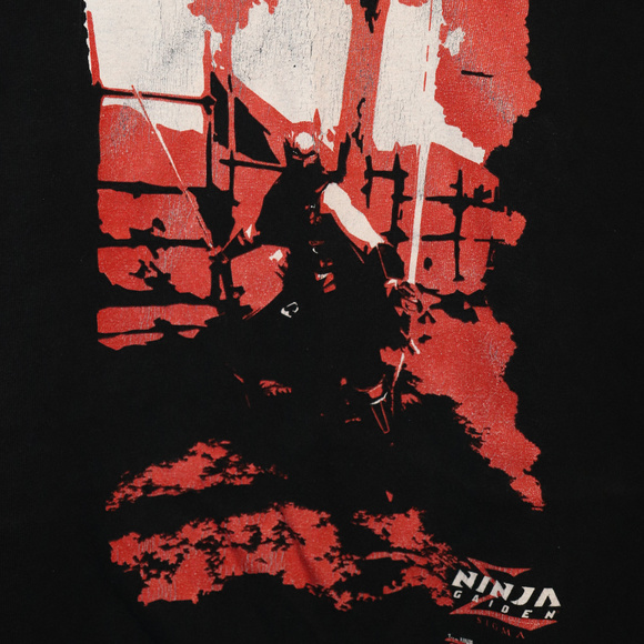 Ninja Gaiden Sigma Tecmo Gamer Shirt L Playstation - Picture 1 of 3